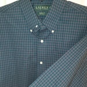Lauren Ralph Lauren Men's Plaid Button-Down Shirt